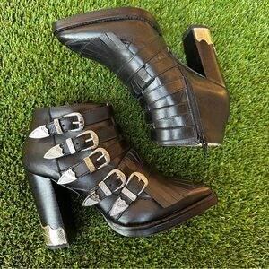 Toga Pulla five buckle boots NEW